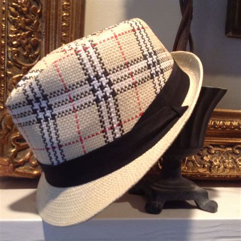 burberry colors straw hat